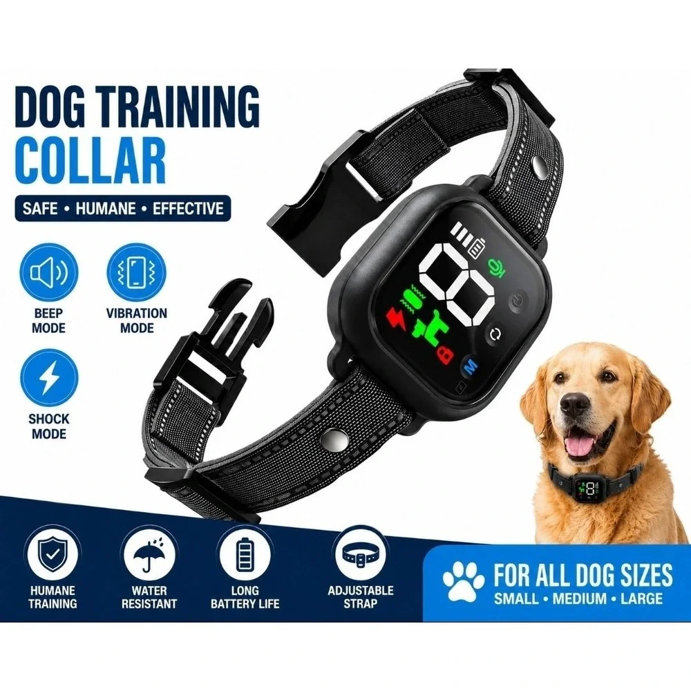 Noobark Dog Bark Collar Smart No Anti-Bark Dog Collar with 4 Modes & Sensitivity